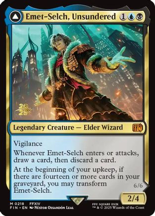 Emet-Selch, Unsundered (PRE-218) [Prerelease Cards] Foil MTG Single Wizards of the Coast