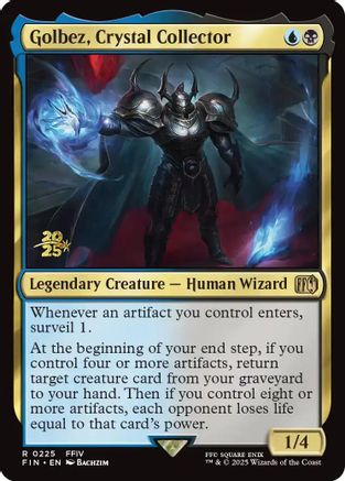 Golbez, Crystal Collector (PRE-225) [Prerelease Cards] Foil MTG Single Wizards of the Coast