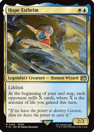 Hope Estheim (PRE-226) [Prerelease Cards] Foil MTG Single Wizards of the Coast