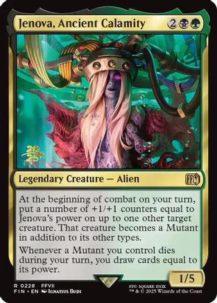 Jenova, Ancient Calamity (PRE-228) [Prerelease Cards] Foil MTG Single Wizards of the Coast