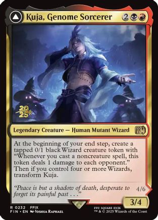 Kuja, Genome Sorcerer (PRE-232) [Prerelease Cards] Foil MTG Single Wizards of the Coast