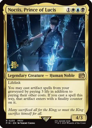 Noctis, Prince of Lucis (PRE-235) [Prerelease Cards] Foil MTG Single Wizards of the Coast