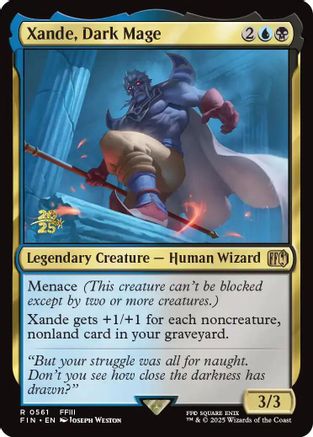 Xande, Dark Mage (PRE-561) [Prerelease Cards] Foil MTG Single Wizards of the Coast