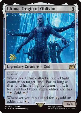 Ultima, Origin of Oblivion (PRE-002) [Prerelease Cards] Foil MTG Single Wizards of the Coast