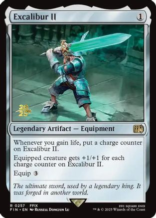 Excalibur II (PRE-257) [Prerelease Cards] Foil MTG Single Wizards of the Coast