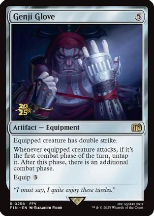 Genji Glove (PRE-258) [Prerelease Cards] Foil MTG Single Wizards of the Coast