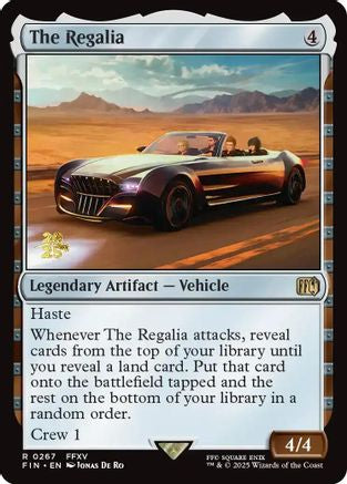 The Regalia (PRE-267) [Prerelease Cards] Foil MTG Single Wizards of the Coast