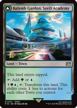 Balamb Garden, SeeD Academy (PRE-272) [Prerelease Cards] Foil MTG Single Wizards of the Coast