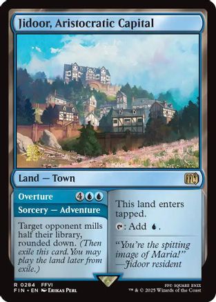 Jidoor, Aristocratic Capital (PRE-284) [Prerelease Cards] Foil MTG Single Wizards of the Coast