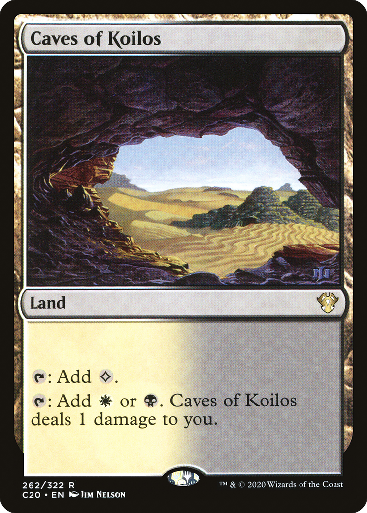 Caves of Koilos (C20-262) [Commander 2020] MTG Single Wizards of the Coast