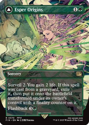 Esper Origins (FIN-370) [FINAL FANTASY] Foil MTG Single Wizards of the Coast