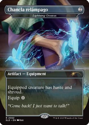 Chancla relámpago - Lightning Greaves (SLD-2062) [Secret Lair] Drop Series MTG Single Wizards of the Coast
