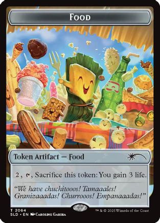 Food Token (2064) (SLD-2064) [Secret Lair] Drop Series MTG Single Wizards of the Coast
