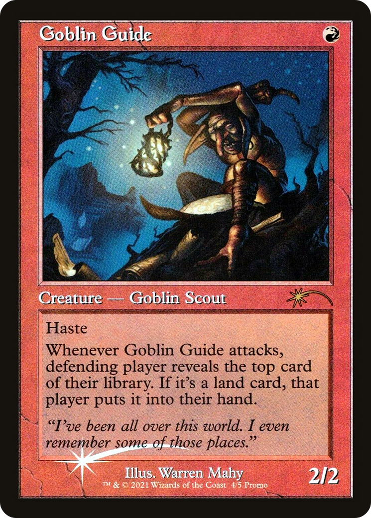 Goblin Guide (WPN-004) [Misc] Love Your LGS 2021 Foil MTG Single Wizards of the Coast