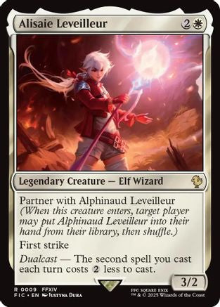 Alisaie Leveilleur (Surge Foil) (FIC-009) [Commander: FINAL FANTASY] Foil MTG Single Wizards of the Coast