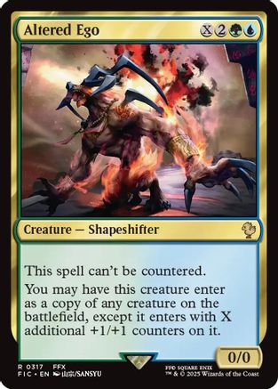 Altered Ego (Surge Foil) (FIC-317) [Commander: FINAL FANTASY] Foil MTG Single Wizards of the Coast