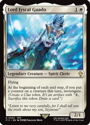 Lord Jyscal Guado (Surge Foil) (FIC-023) [Commander: FINAL FANTASY] Foil MTG Single Wizards of the Coast