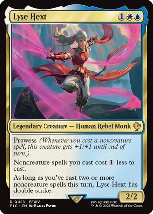 Lyse Hext (Surge Foil) (FIC-088) [Commander: FINAL FANTASY] Foil MTG Single Wizards of the Coast