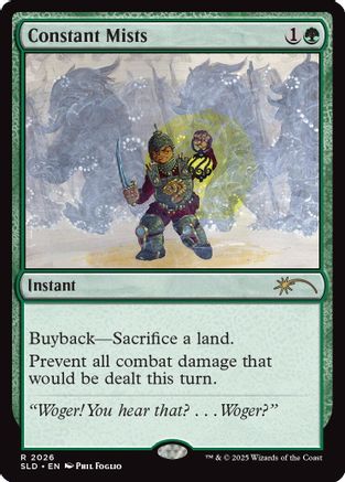 Constant Mists (2026) (SLD-2026) [Secret Lair Drop Series] MTG Single Wizards of the Coast