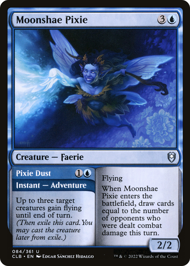 Moonshae Pixie // Pixie Dust (CLB-084) [Commander Legends: Battle for Baldur's Gate] MTG Single Wizards of the Coast