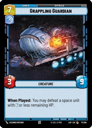 Grappling Guardian (071/264) [Legends of the Force] Star Wars: Unlimited Single Disney