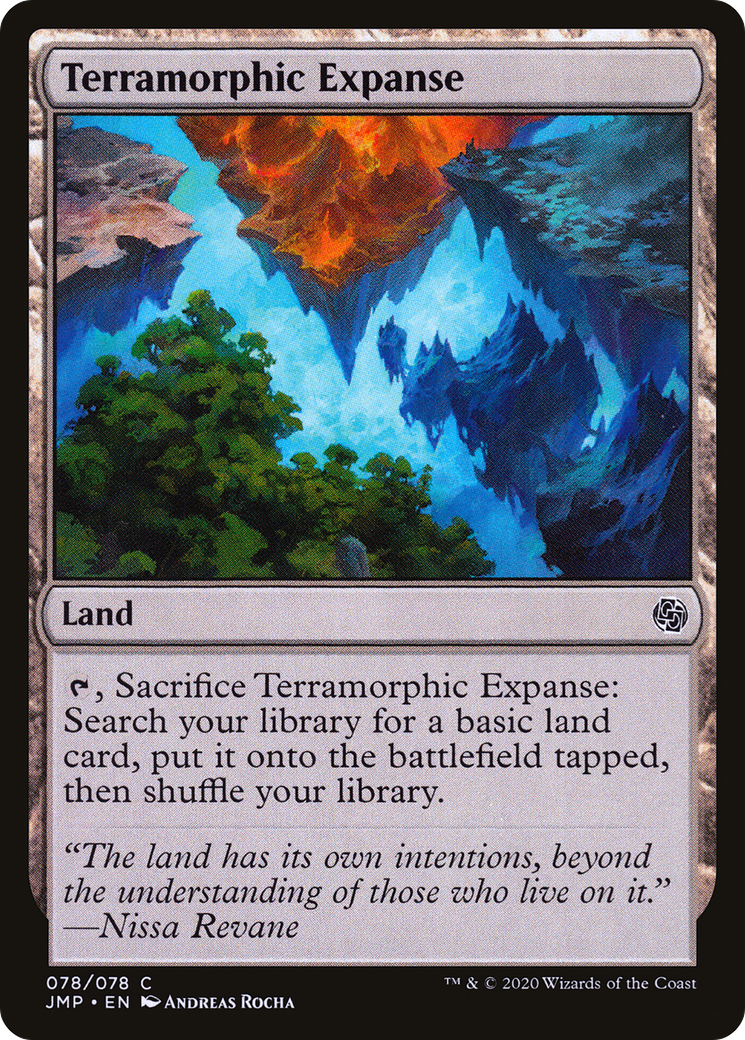 Terramorphic Expanse (JMP-078) [Jumpstart] MTG Single Wizards of the Coast