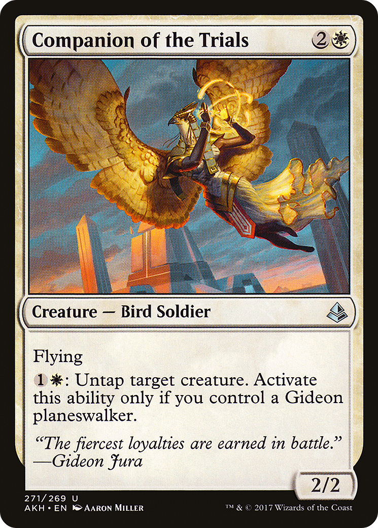 Companion of the Trials (AKH-271) [Amonkhet] MTG Single Wizards of the Coast