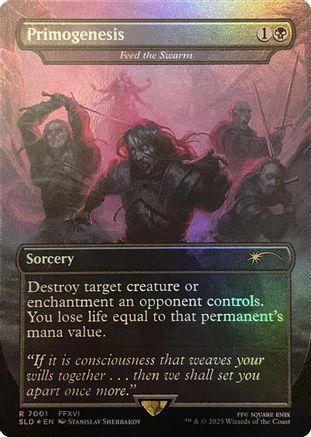 Primogenesis - Feed the Swarm (Rainbow Foil) (SLD-7001) [Secret Lair] Drop Series Foil MTG Single Wizards of the Coast