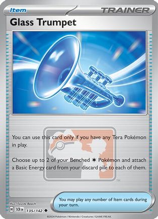 Glass Trumpet (135) Reverse Holofoil [Promos: League & Championship Cards] Pokemon Single Pokémon