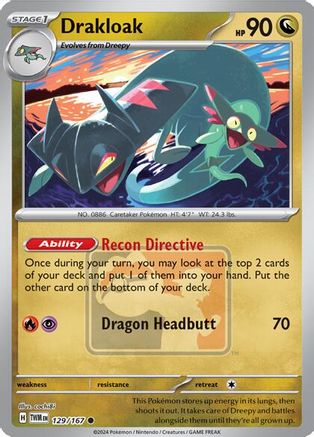 Drakloak (129) Reverse Holofoil [Promos: League & Championship Cards] Pokemon Single Pokémon