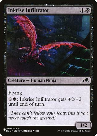 Inkrise Infiltrator (LIST-100/302) [Mystery Booster] The List Reprints MTG Single Wizards of the Coast