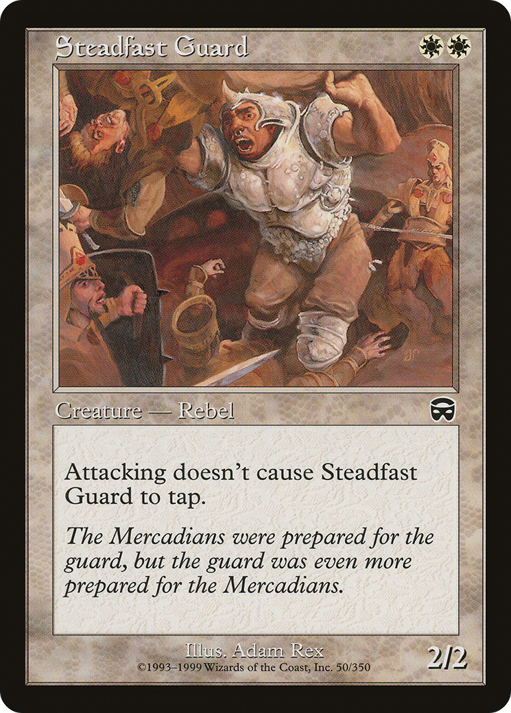 Steadfast Guard (MMQ-050) [Mercadian Masques] MTG Single Wizards of the Coast