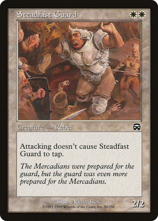 Steadfast Guard (MMQ-050) [Mercadian Masques] MTG Single Wizards of the Coast