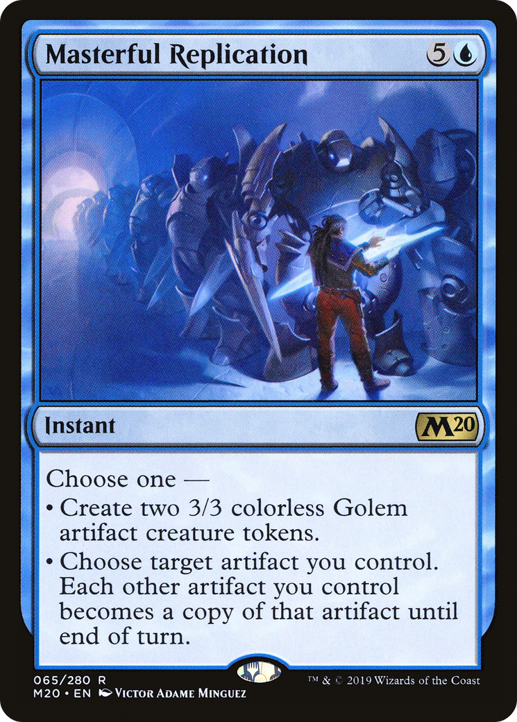 Masterful Replication (M20-065) [Core Set 2020] MTG Single Wizards of the Coast