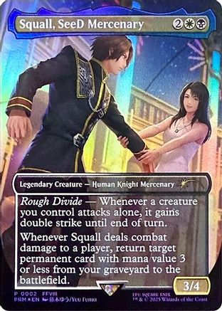 Squall, SeeD Mercenary (SSP-002) [Misc] Standard Showdown Promos Foil MTG Single Wizards of the Coast