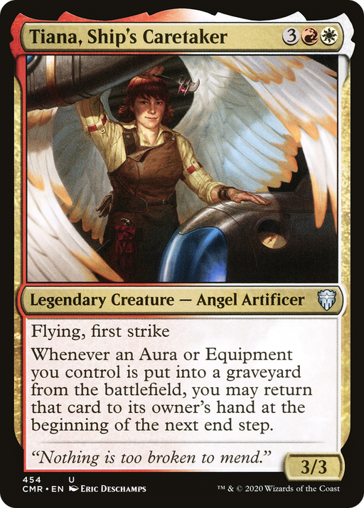 Tiana, Ship's Caretaker (CMR-454) [Commander Legends] MTG Single Wizards of the Coast