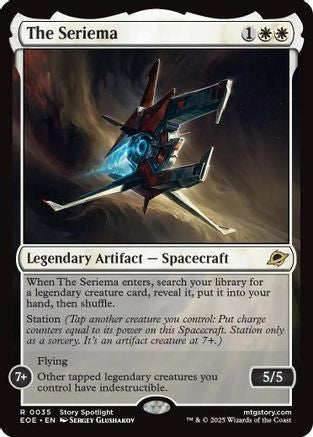 The Seriema (EOE-035) [Edge of Eternities] Foil MTG Single Wizards of the Coast