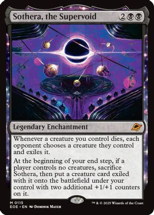 Sothera, the Supervoid (EOE-115) [Edge of Eternities] MTG Single Wizards of the Coast