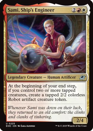 Sami, Ship's Engineer (EOE-225) [Edge of Eternities] MTG Single Wizards of the Coast
