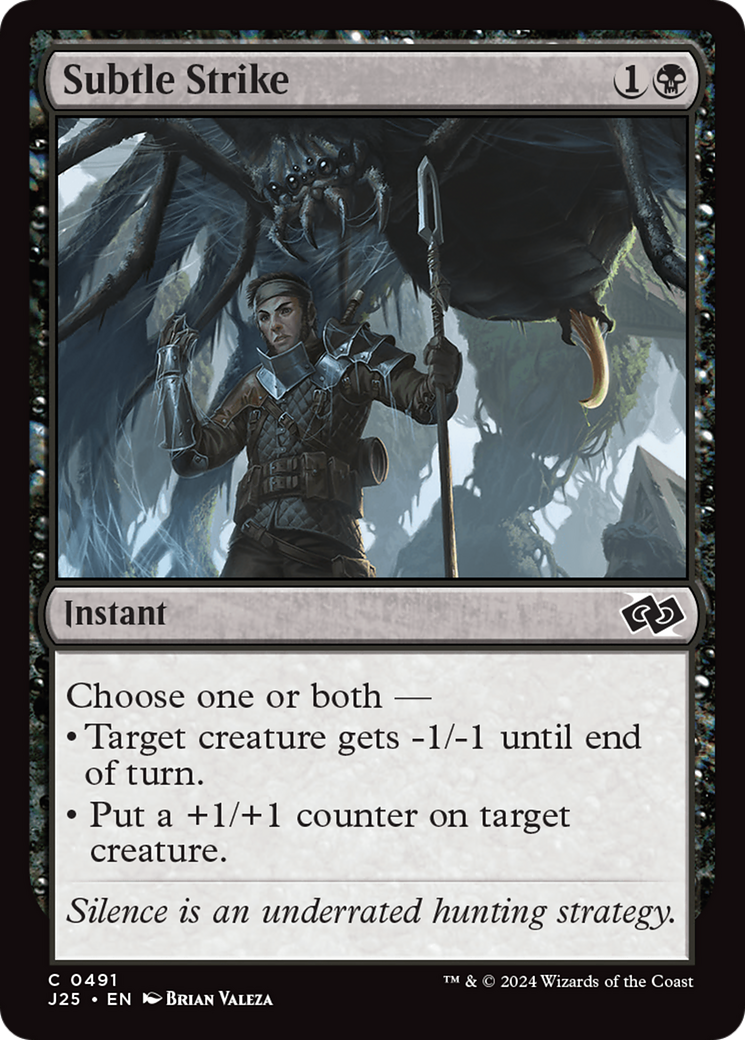 Subtle Strike (J25-491) [Foundations Jumpstart] MTG Single Wizards of the Coast
