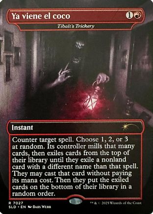 Ya viene el coco - Tibalt's Trickery (SLD-7027) [Secret Lair] Drop Series MTG Single Wizards of the Coast