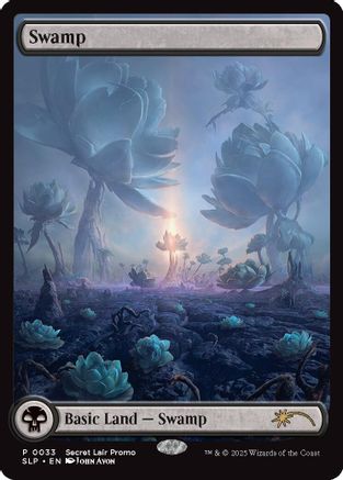 Swamp (0033) (SLP-033) [Secret Lair] Showdown MTG Single Wizards of the Coast