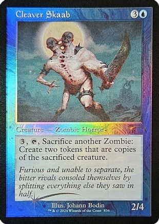 Cleaver Skaab (SLD-834) [Secret Lair] Drop Series Foil MTG Single Wizards of the Coast