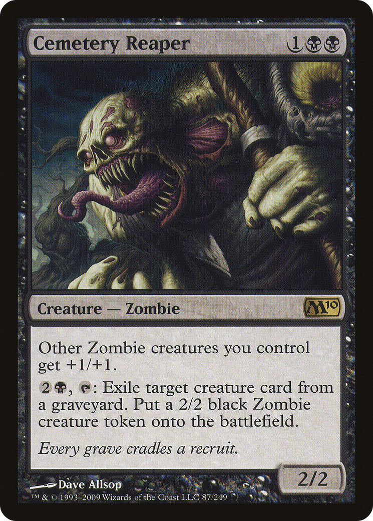 Cemetery Reaper (M10-087) [Magic 2010] MTG Single Wizards of the Coast