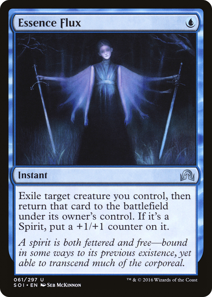 Essence Flux (SOI-061) [Shadows over Innistrad] Foil MTG Single Wizards of the Coast