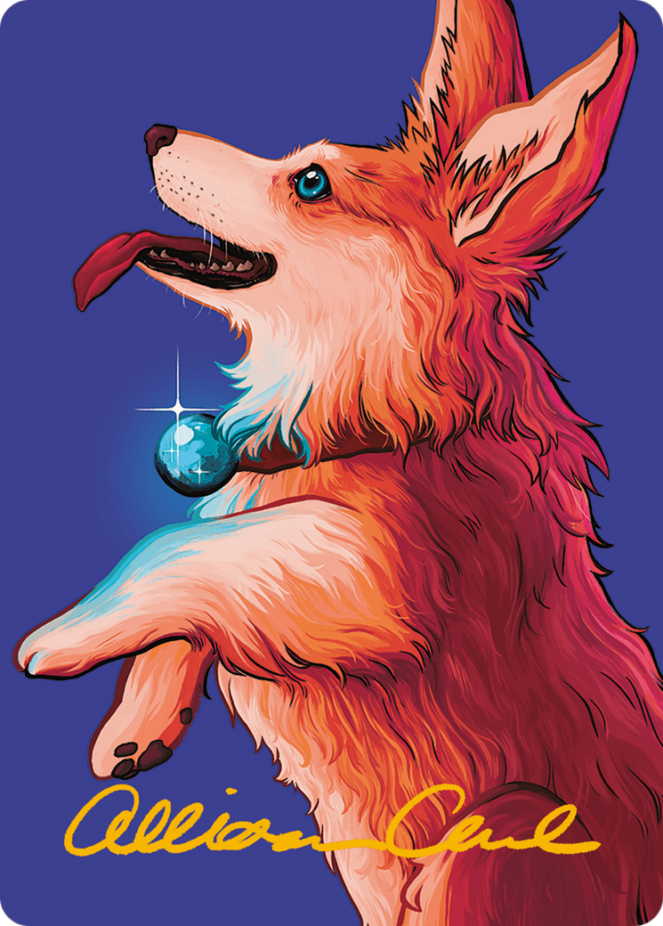 Phelia, Exuberant Shepherd Art Card (Gold-Stamped Signature) [Art Series] Modern Horizons 3 MTG Single Magic: The Gathering