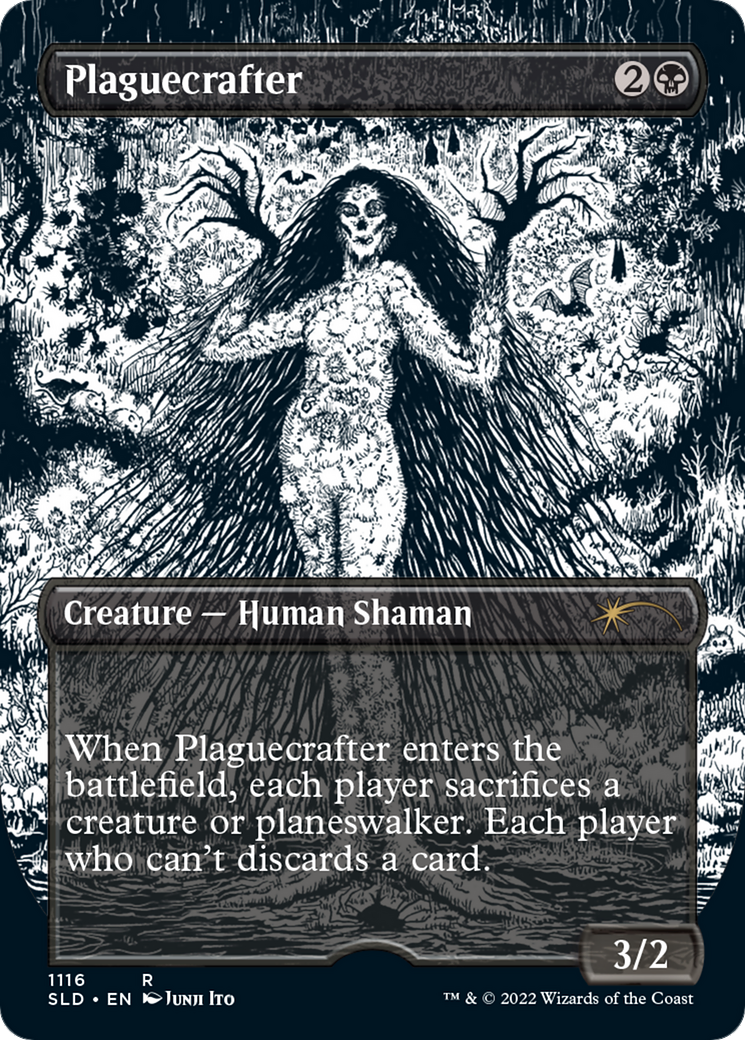 Plaguecrafter (SLD-1116) [Secret Lair] Drop (Borderless) MTG Single Wizards of the Coast