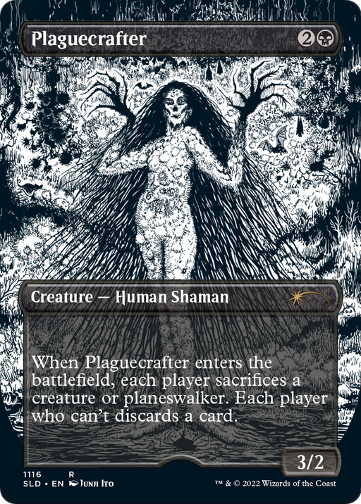 Plaguecrafter (SLD-1116) [Secret Lair] Drop (Borderless) MTG Single Wizards of the Coast
