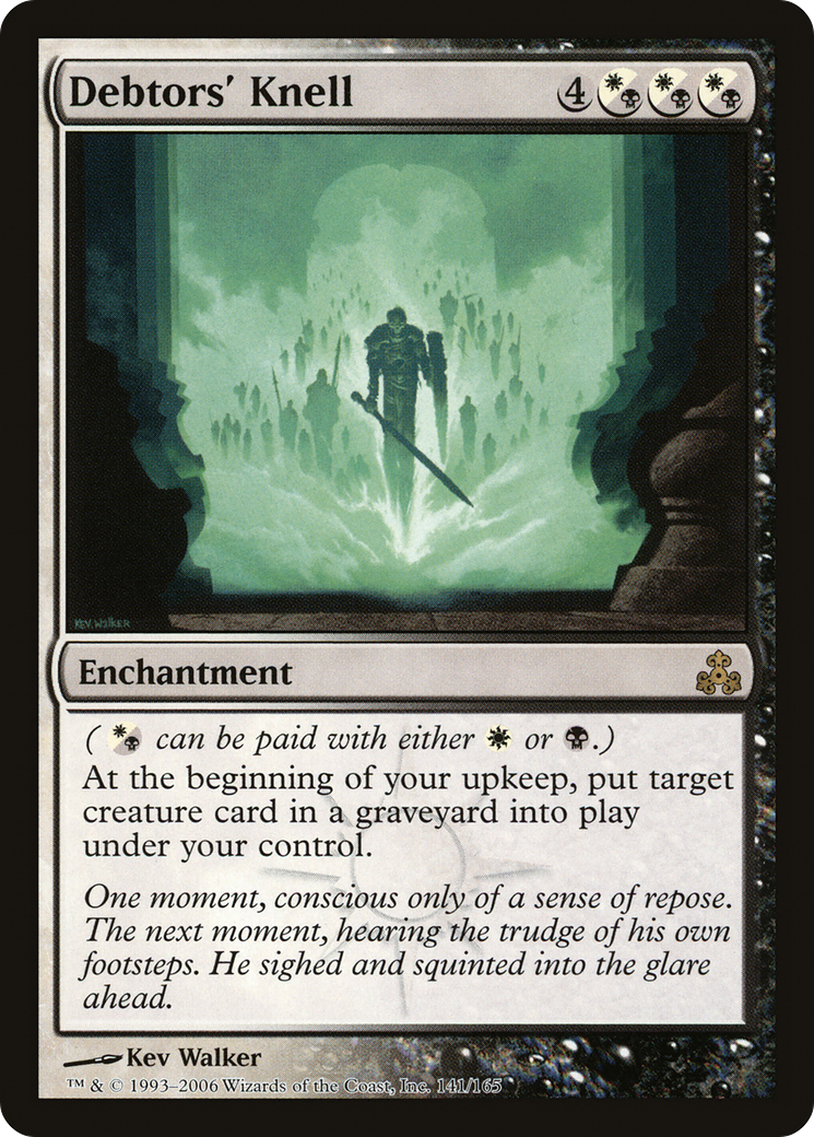 Debtors' Knell (GPT-141) [Guildpact] Foil MTG Single Wizards of the Coast