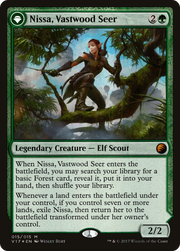 Nissa, Vastwood Seer (V17-015) [Misc] From the Vault: Transform Foil MTG Single Wizards of the Coast